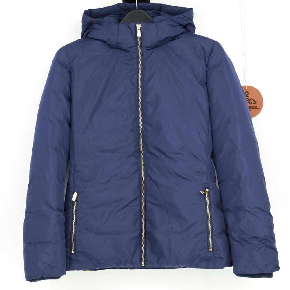 313 TRE UNO TRE Duck Down Puffer Coat